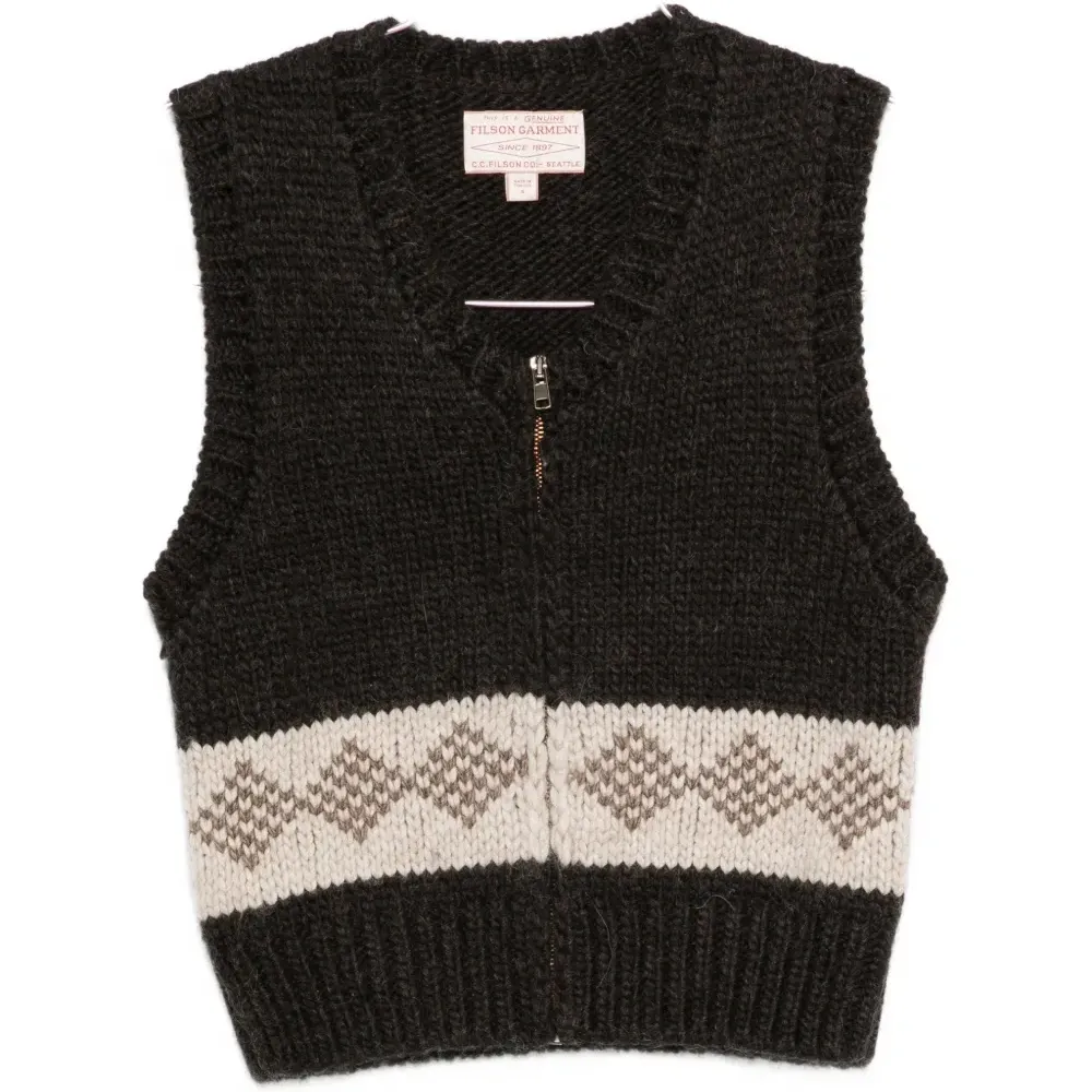 Жилет с застежкой-молнией