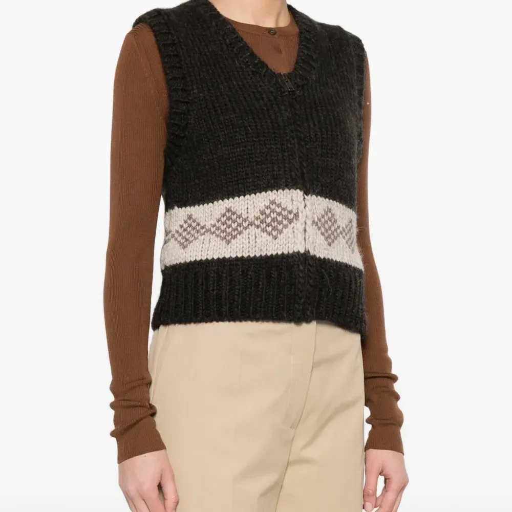 Жилет с застежкой-молнией