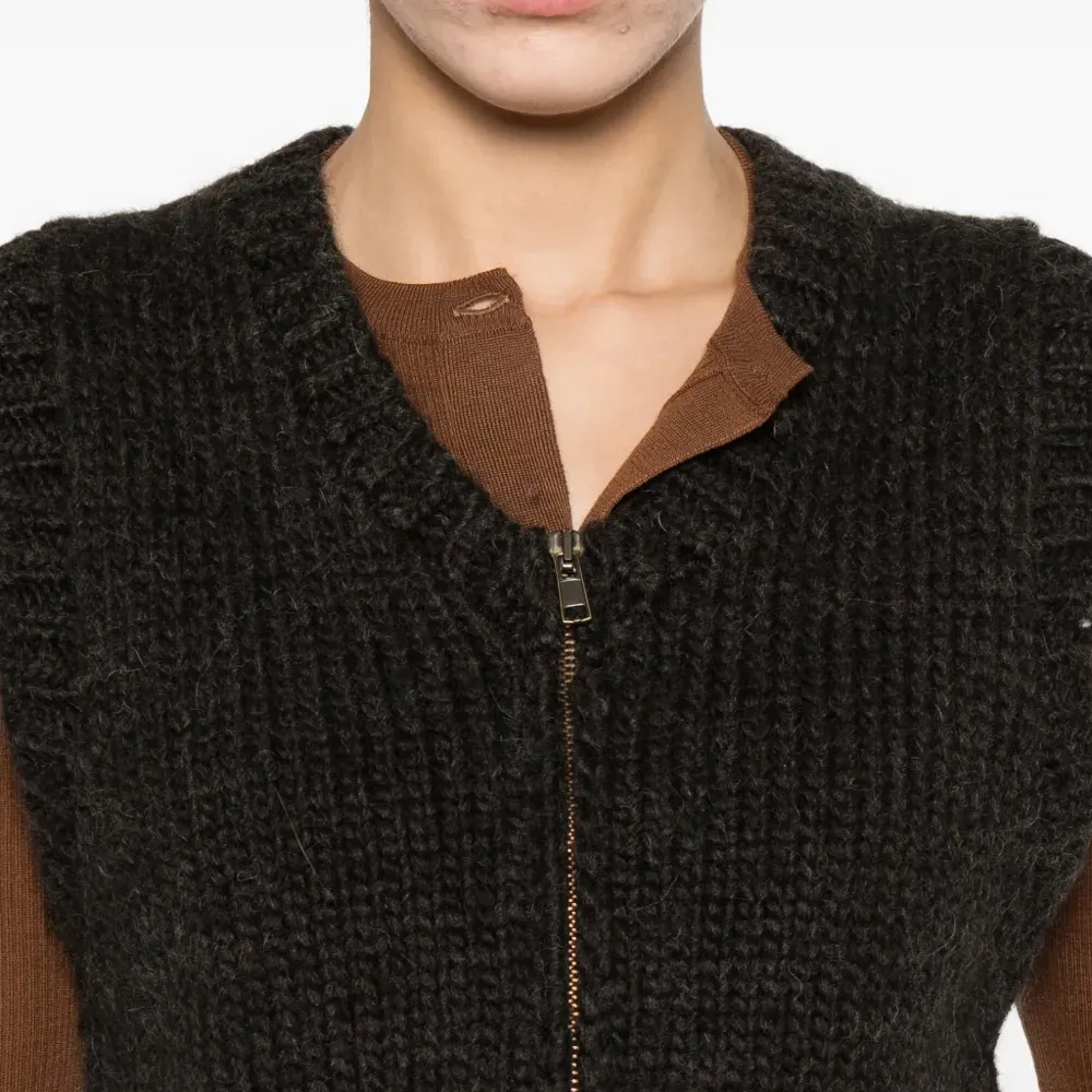 Жилет с застежкой-молнией