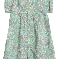 Платье с цветочным принтом