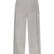 Полосатые брюки с бахромой из коллаборации с Mercedes