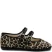 Балетки Мэри Джейн с леопардовым узором