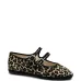 Балетки Мэри Джейн с леопардовым узором