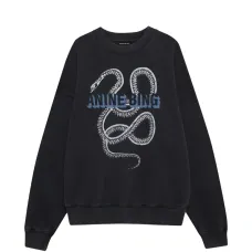 Свитшот с принтом в виде змеи