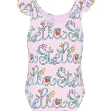 Слитный купальник с логотипом