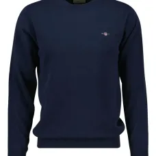 Шерстяная толстовка с круглым вырезом