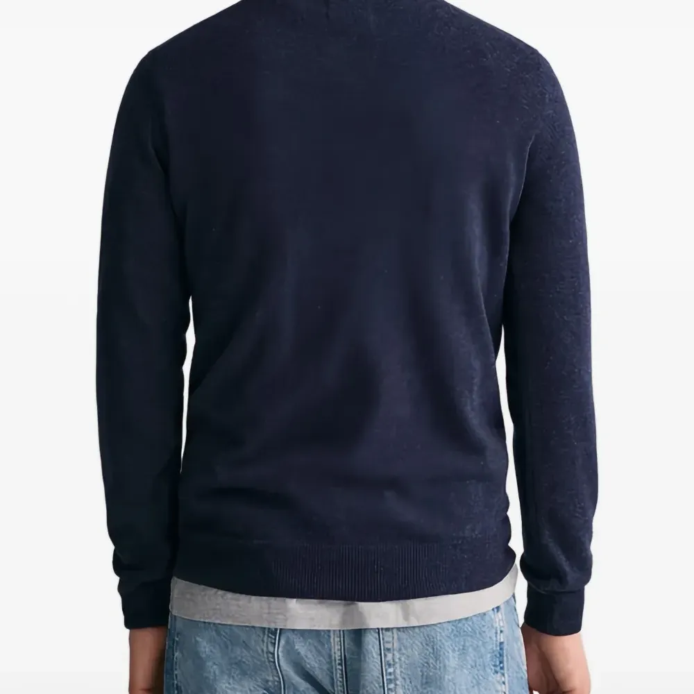 Шерстяная толстовка с круглым вырезом