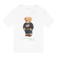 Футболка с принтом медведя