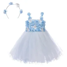 Платье с цветочным декором