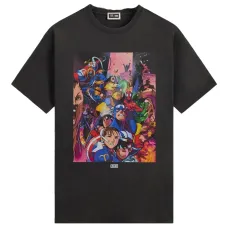 Винтажная футболка Heroes vs. Street Fighter "Marvel vs. Capcom"