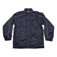 Ветровка-рубашка с логотипом на рукаве Ветровка-рубашка с логотипом на рукаве