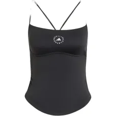 Укороченный топ на бретелях-спагетти