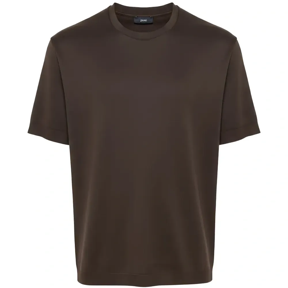 Футболка с круглым вырезом