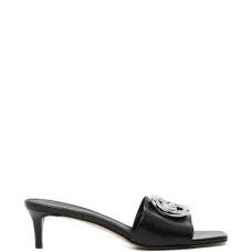 Мюли на каблуке