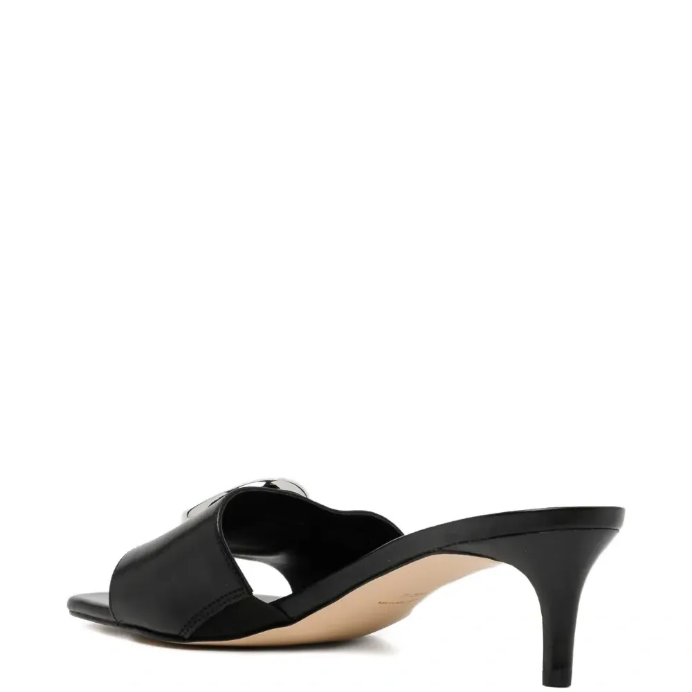 Мюли на каблуке