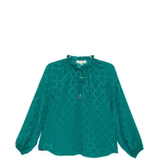 Блузка с монограммой