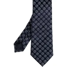 Шелковый галстук с узором