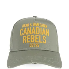 Бейсбольная кепка с потертостями и графичным принтом Бейсбольная кепка с потертостями и графичным принтом