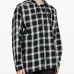 Клетчатая рубашка с капюшоном