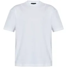 Футболка с вышивкой и круглым вырезом