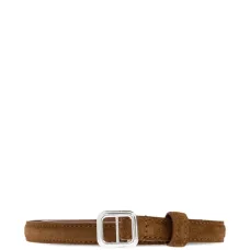 Узкий ремень Georgia с квадратной пряжкой