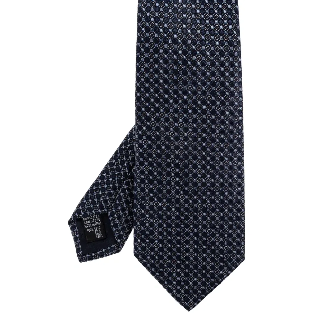 Галстук с геометрическим принтом