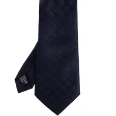 Шелковый галстук с узором