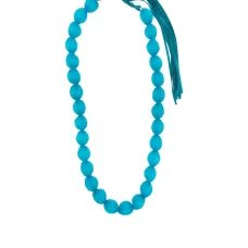 Ожерелье в технике шибори