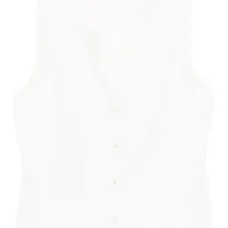 Жилет на пуговицах с V-образным вырезом