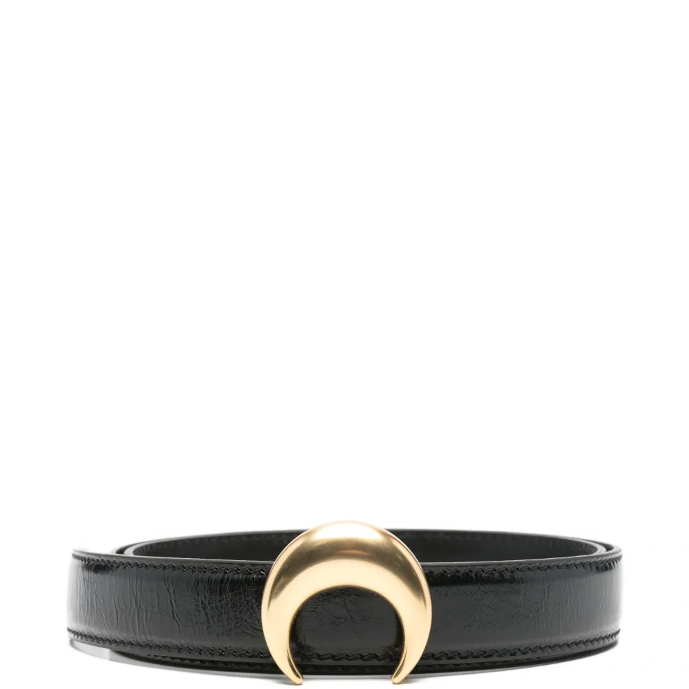 Ремень с пряжкой в виде полумесяца Ремень с пряжкой в виде полумесяца