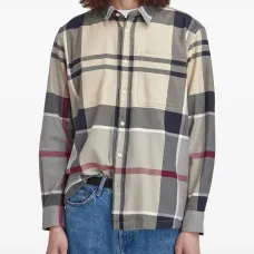 Клетчатая рубашка с карманом Клетчатая рубашка с карманом