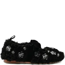 Балетки из меха X Susan Fang