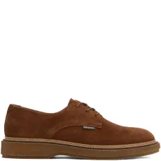 Туфли дерби на платформе со шнуровкой