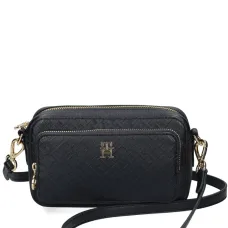 Сумка через плечо с тиснением