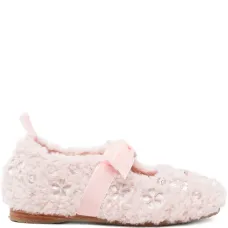 Балетки из меха X Susan Fang