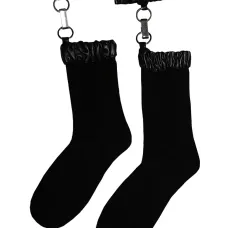 Носки с подвязками-кольцами