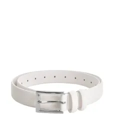 Кожаный ремень с квадратной пряжкой