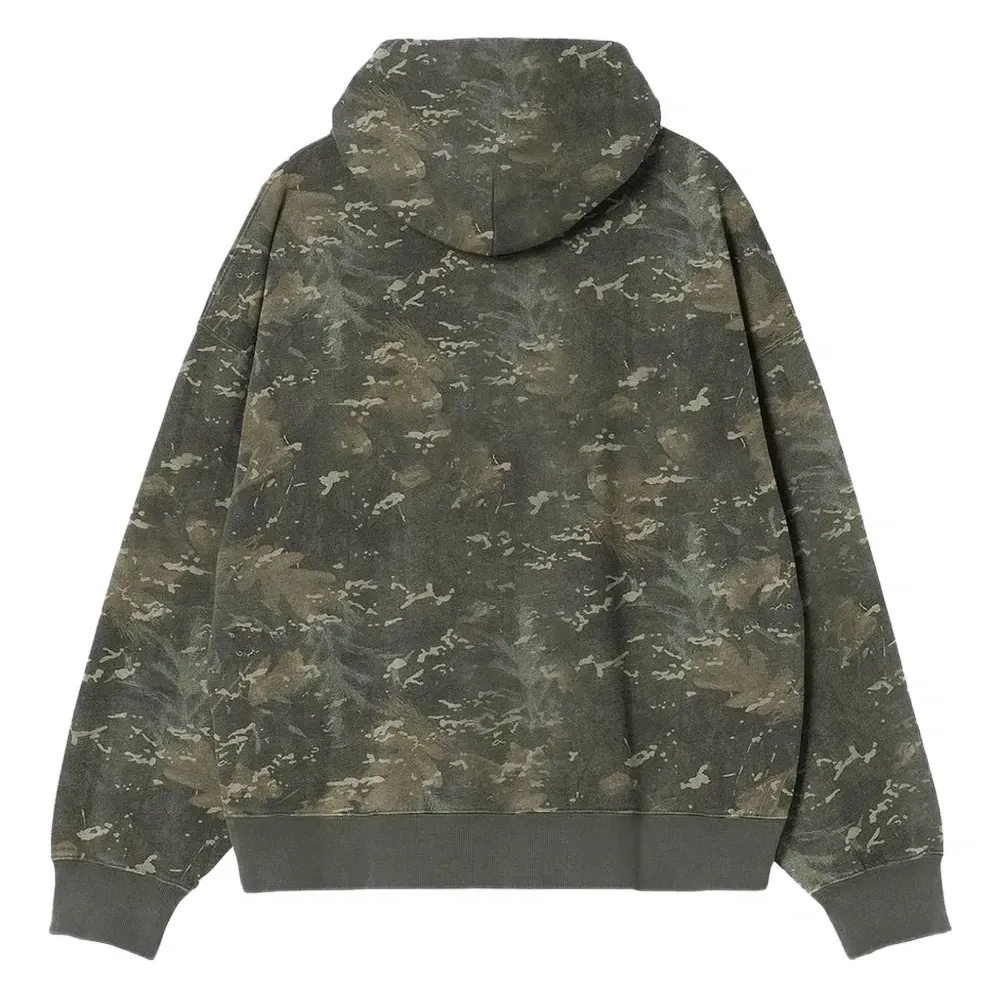 Толстовка с камуфляжным принтом