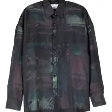 Рубашка с заниженными плечами