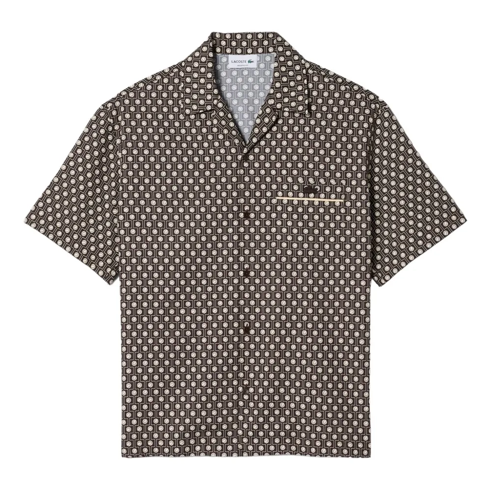 Рубашка с короткими рукавами и узором Рубашка с короткими рукавами и узором