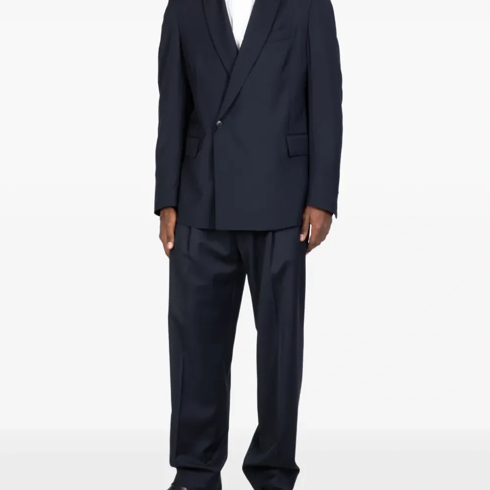 Брюки с деталями в виде складок