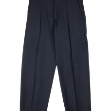 Брюки с деталями в виде складок