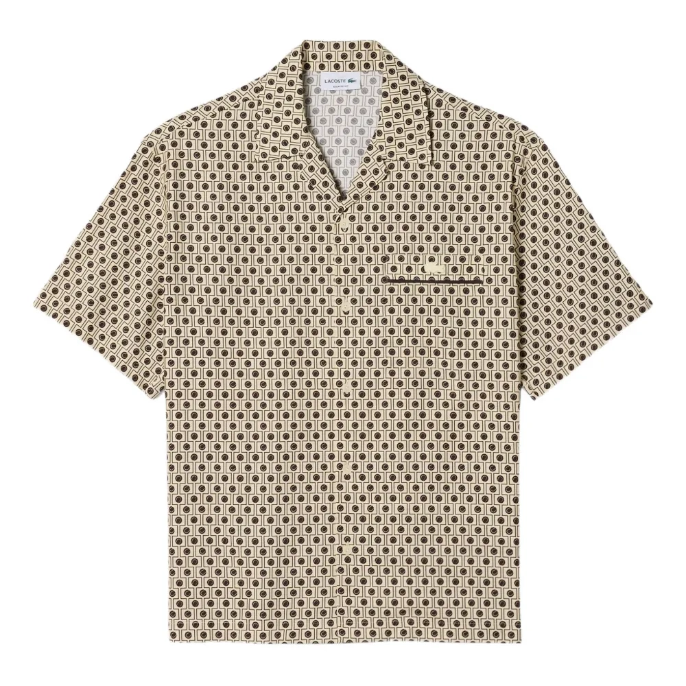 Рубашка с узором и нагрудным карманом Рубашка с узором и нагрудным карманом