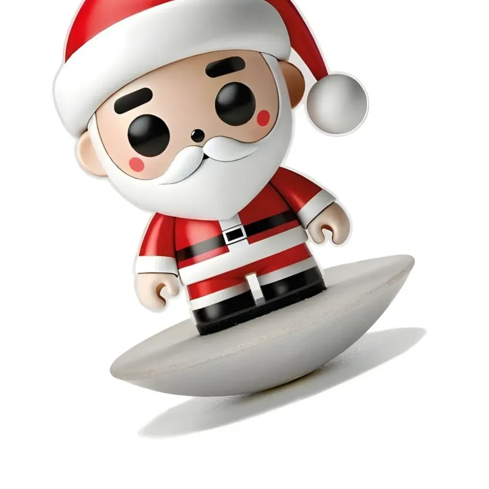 Подставка с фигуркой Санта-Клауса