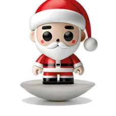 Подставка с фигуркой Санта-Клауса