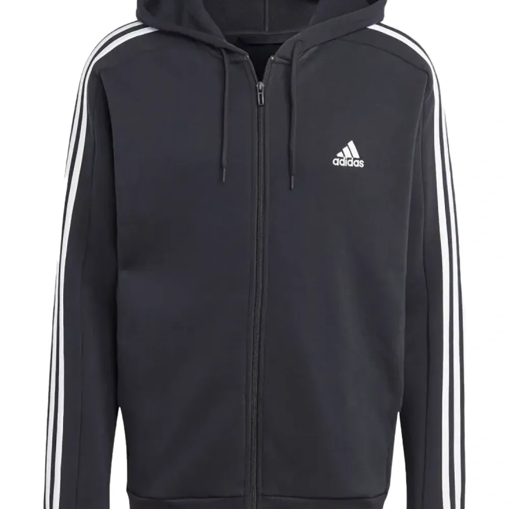 Худи Essentials на молнии с полосками Худи Essentials на молнии с полосками