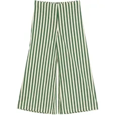 Брюки из полосатого поплина