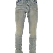 Джинсы P005 с эффектом стирки