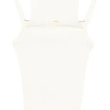 Трикотажная майка в рубчик