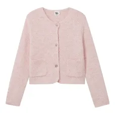 Кардиган с карманами на пуговицах